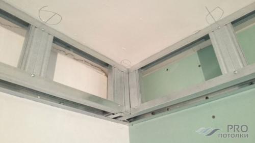 Как крепить багет к гипсокартону. Монтаж короба