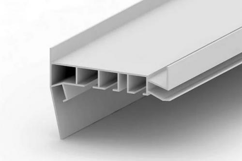 Закладная под натяжной потолок для штор. Виды конструкций скрытых карнизов для натяжных потолков 03