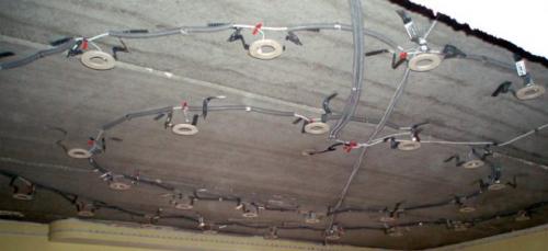 Закладная под светильник для натяжного потолка своими руками. Установка точечных светильников своими руками