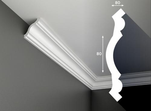 Гибкий плинтус для натяжного потолка. Материал плинтусов для натяжных потолков