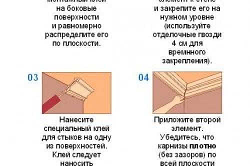 Как клеить потолочный плинтус правильно. Как выбрать багет 06