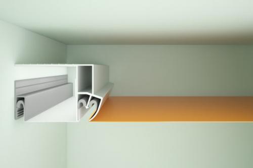 Штапик для натяжных потолков. Гарпун или штапик: какая система крепления под натяжные потолки самая лучшая