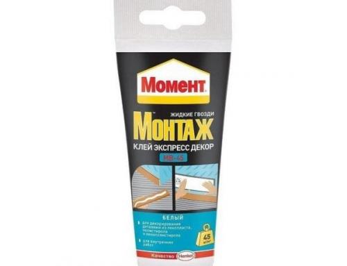 На что клеить потолочный плинтус из полистирола. Полимерные составы