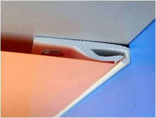 Профиль для крепления натяжного потолка. Профиль для натяжного потолка