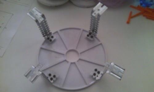 Закладные под натяжной потолок под светильники. Изготовление закладной для светильника 16