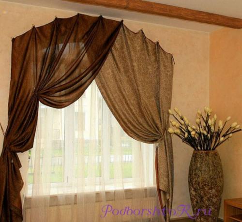 Как повесить шторы на потолочный карниз. Как вешать шторы на карниз? 02