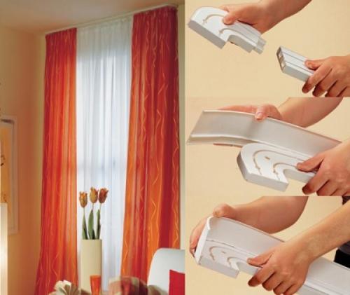 Монтаж пластиковой гардины на стену. Что важно учесть при покупке багета 16
