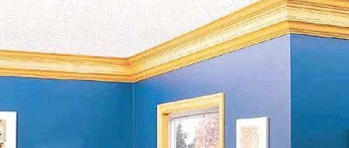 Молдинги на потолке. Виды молдингов