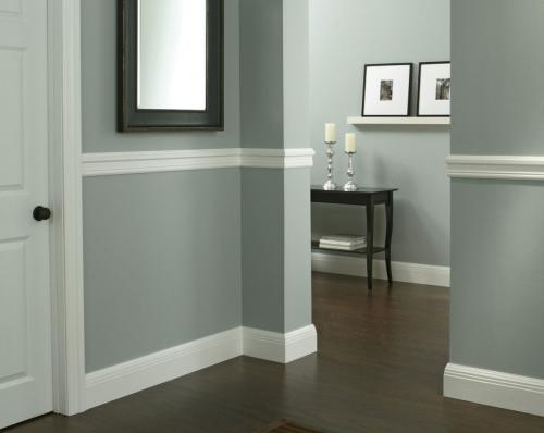 Классическая раскладка молдингов на стенах. На стыке разных материалов 30 Классическая раскладка молдингов на стенах. На стыке разных материалов 30