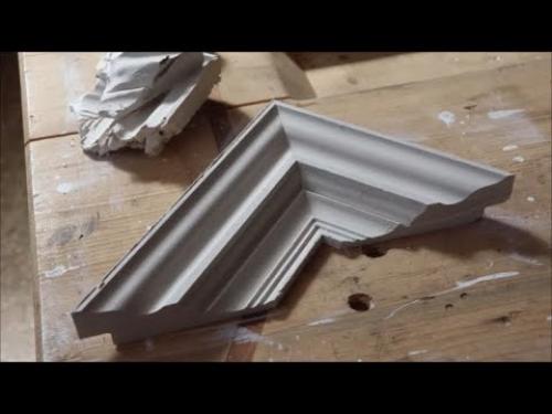 Молдинги на стенах, как сделать. Как сделать молдинг из гипса своими руками