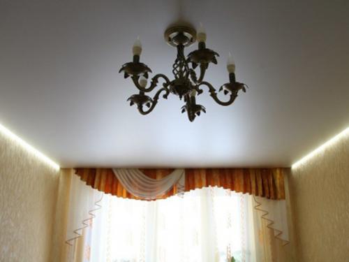 Парящий натяжные потолки. Парящий потолок