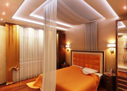 Парящий натяжные потолки. Парящий потолок