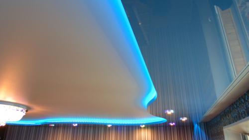 Парящий натяжные потолки. Парящий потолок