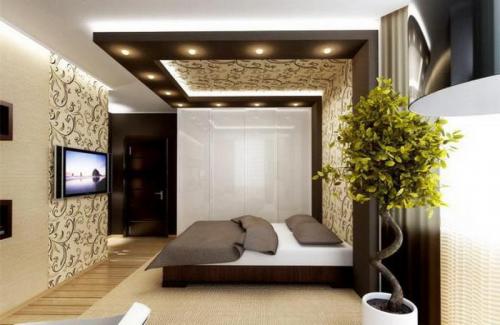 Светильники для теневых натяжных потолков. Освещение в интерьерах различного стиля 10