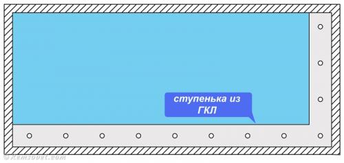 Как установить багет для натяжного потолка своими.. Крепление 15