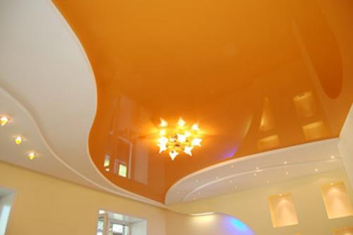 Установка натяжных потолков сколько времени. Сколько времени займет установка натяжного потолка?