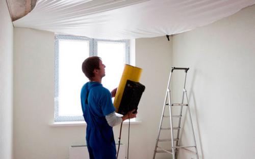 Как происходит подготовка натяжного потолка к установке. Что нужно знать перед установкой натяжного потолка