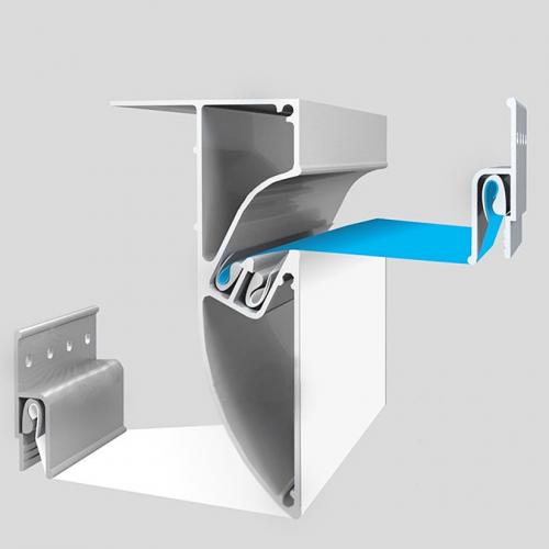 Профиль для двухуровневого натяжного потолка. Наиболее популярные профили для 2-х ярусных систем