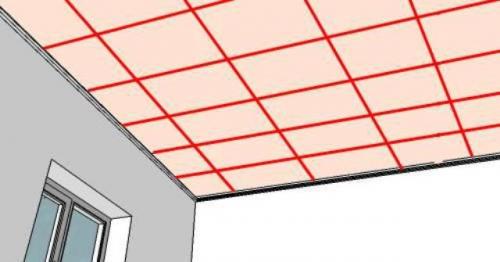 Навесные потолки из гипсокартона. Расчеты и разметка