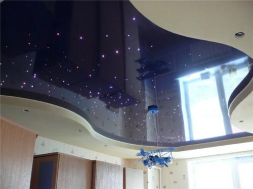 Подготовка гипсокартона под натяжной потолок. Особенности крепления натяжных потолков к гипсокартону