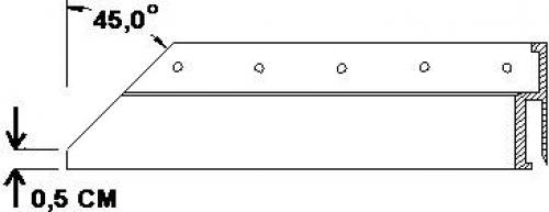 Как сделать угол на натяжном потолке. Установка натяжного потолка 3: монтаж крепежного профиля 03