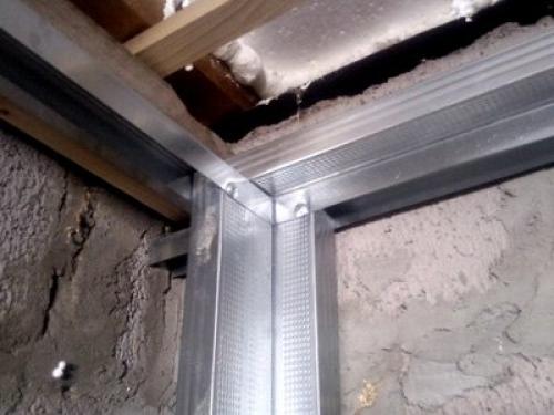 Как крепить профиль для гипсокартона. Этап 2 – крепление направляющего профиля