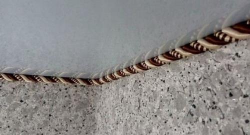 Натяжной потолок без канта. Какие вставки бывают?