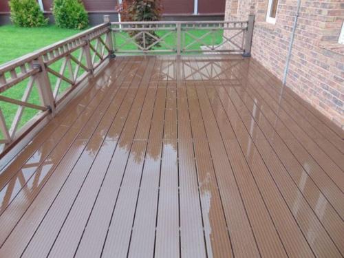 Изделия из террасной доски. Разновидности террасной доски для пола