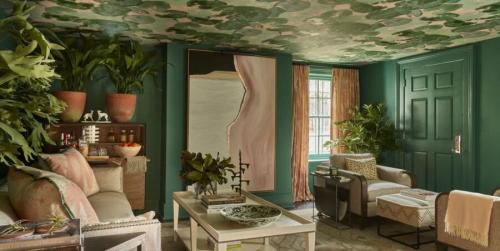 Обои для неровного потолка. Обои на потолок: виды, типы, идеи дизайна и рисунки, цвет, как выбрать и не ошибиться (120 фото новинок)