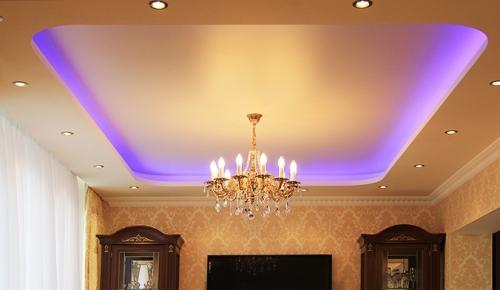 Установка потолочного карниза при монтаже натяжного потолка. Монтаж карниза для светодиодной подсветки