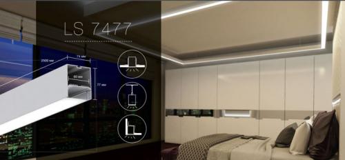 Монтаж светодиодного профиля в гипсокартон. Виды