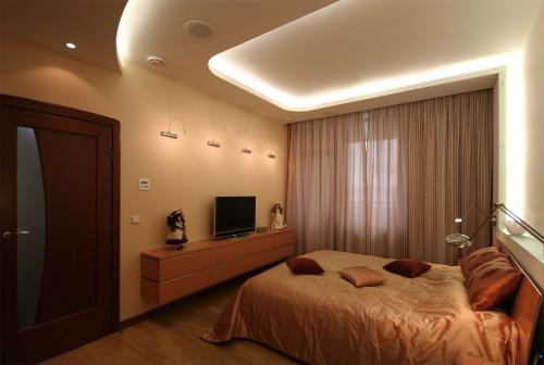 Контурная подсветка потолка в ванной. Зачем нужна подсветка