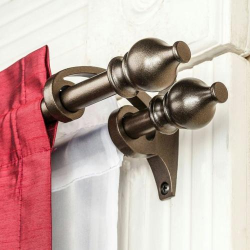 Карнизы для штор настенные двухрядные. Двухрядный карниз: как сделать правильный выбор. 117 фото лучших идей для современного дизайна