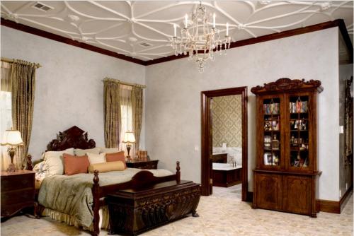 Молдинги в интерьере для разделения обоев. Как закрепить молдинг? 21