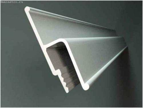 Евробагет для натяжных потолков. Багет для натяжных потолков