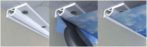 Евробагет для натяжных потолков. Багет для натяжных потолков