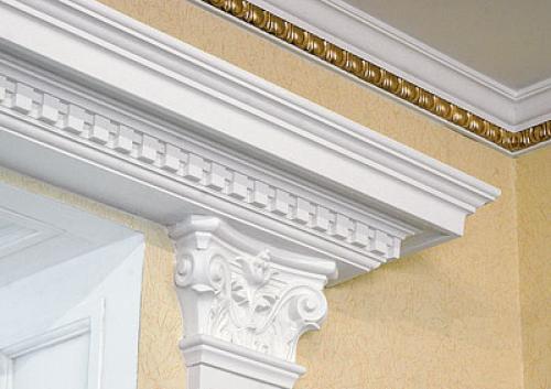 Как крепить багет к потолку. Типы потолочных багетов