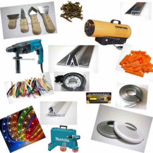 Лучшее оборудование для натяжных потолков. Инструменты для монтажа натяжных потолков 01 Лучшее оборудование для натяжных потолков. Инструменты для монтажа натяжных потолков 01