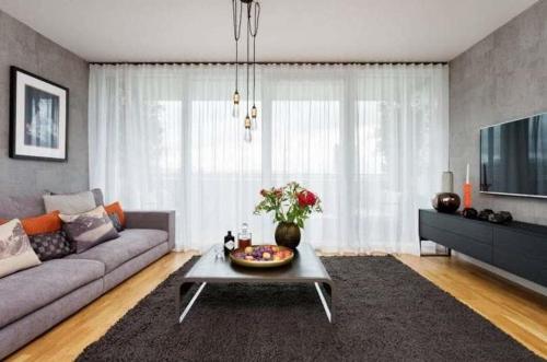 Как красиво повесить тюль на потолочный карниз. Выбираем способ фиксации