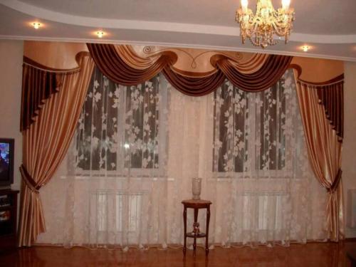 Шторы для зала 2023 — новинки красивых штор для интерьера зала в квартире и доме в современном стиле + фото идеи