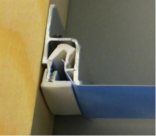 Крепление гарпуна к полотну. Разница между гарпунной и штапиковой системами крепления