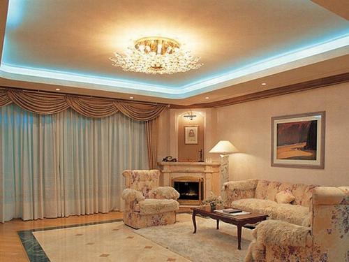 Натяжной потолок вплотную к потолку. Факторы, влияющие на величину отступа от потолка до натяжного потолка