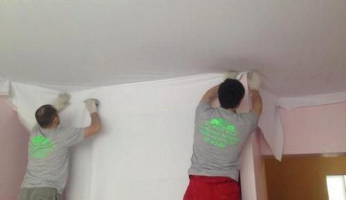 Монтаж натяжного тканевого потолка. Достоинства и недостатки тканевых натяжных потолков 08 Монтаж натяжного тканевого потолка. Достоинства и недостатки тканевых натяжных потолков 08