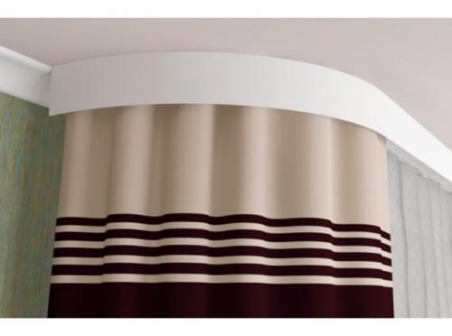 Как повесить шинный карниз на стену. Установка потолочных карнизов