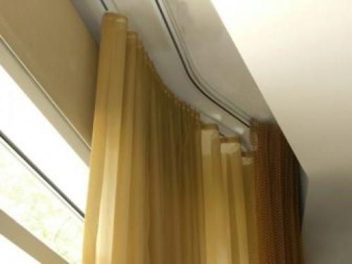 Крепление гардины к стене. Сборка 05 Крепление гардины к стене. Сборка 05