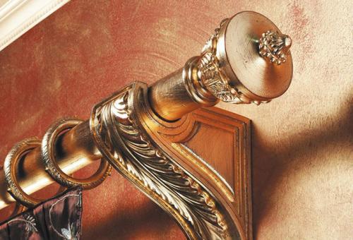 Карниз на кронштейнах. Виды кронштейнов для карниза