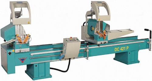 Оборудование для производства профиля для пластиковых окон. Пилы для резки профиля ПВХ