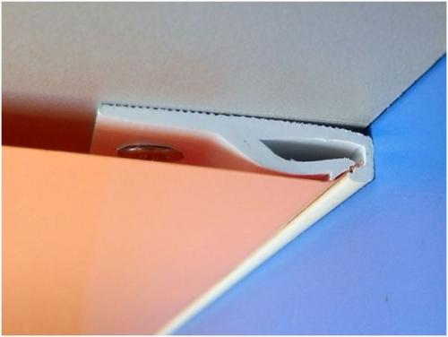 Багет алюминиевый стеновой. Элементы для потолочных конструкций