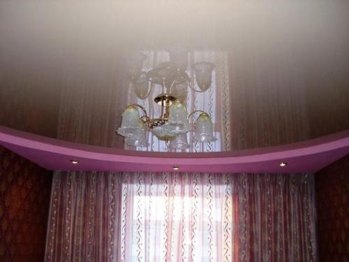 Шторы с натяжным потолком. Шторы под натяжной потолок — особенности оформления и подбора штор для интерьеров (135 фото)