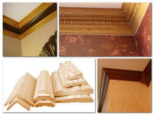 Как прикрепить багет к стене. Багет для обоев: как клеить правильно